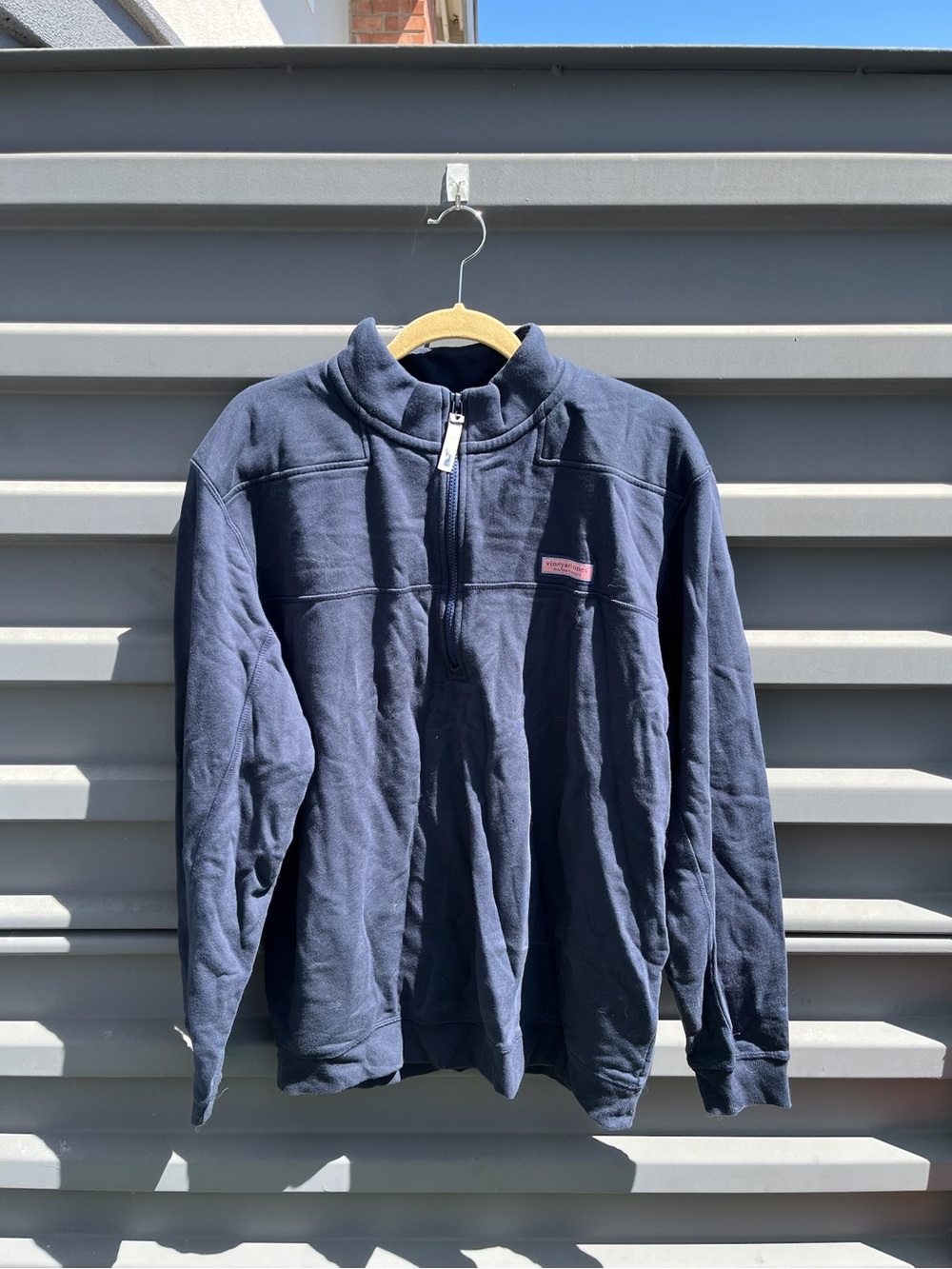 Vineyard Vines Men's Navy Half-Zip Pullover